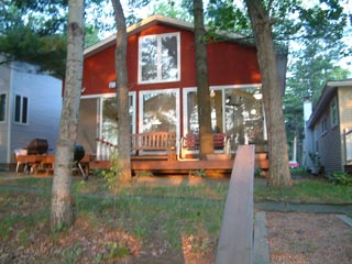 Picture of the Lake side deck